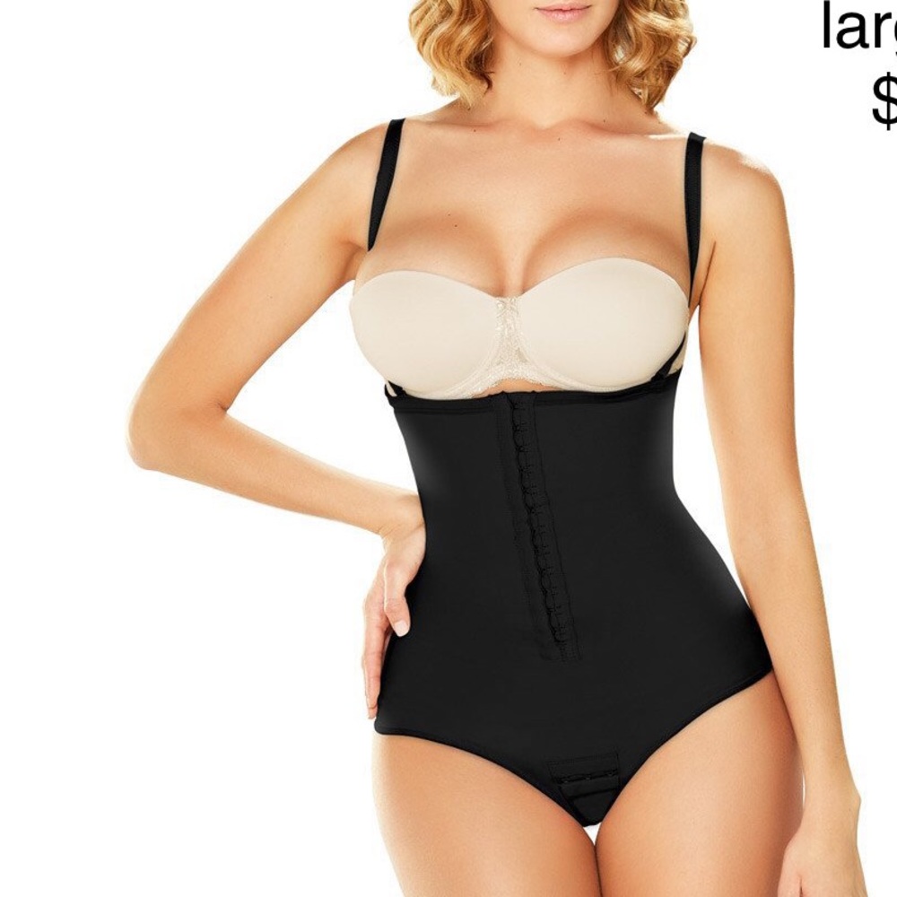 Faja thong powernet with latex